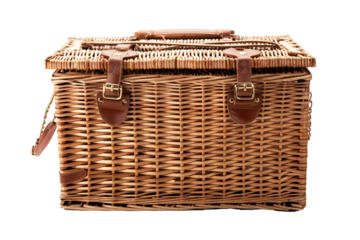 PNG, Picnic Wicker Weave - Generative AI
