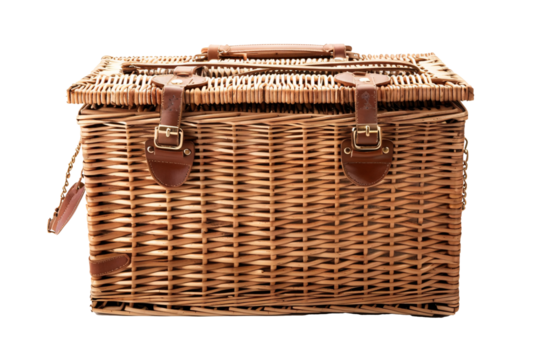 PNG, Picnic Wicker Weave - Generative AI