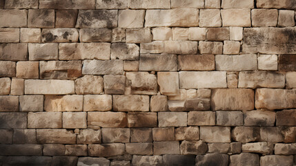 A photo of a weathered stone wall ancient ruins backdrop
