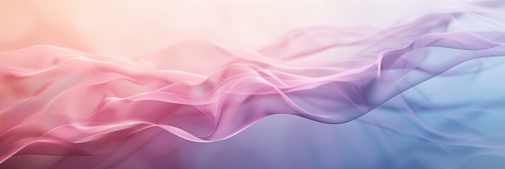 Obraz premium Experience a mesmerizing elegant abstract background with soft gradients, subtle textures, and a dreamy atmosphere. This sophisticated palette and realistic rendering create a stunning 3:1 artwork.