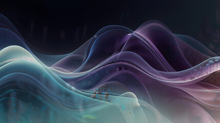 Obraz premium Abstract background with texture like liquid smoke