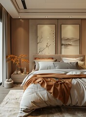 Modern Bedroom Interior Design with Minimalist Decor