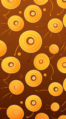 Abstract Image, Snails, Slugs, Insects, Floral, Pattern Style Texture, Wallpaper, Background, Cell Phone and Smartphone Cover, Computer Screen, Cell Phone and Smartphone Screen, 9:16 Format - PNG