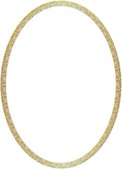 Oval Frames gold frames Picture Frame luxury golden frame gold picture frame golden border vector framework banner Gilded Frame Ornate decoration decorative element template isolated background frame 