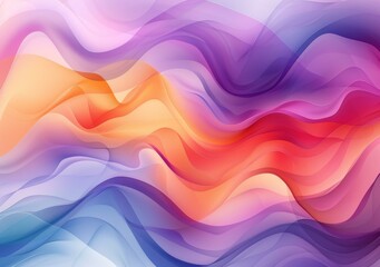 Obraz premium Abstract Colorful Liquid Waves