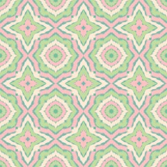 Seamless Ikat ethnic traditional Textile pattern geometric abstract folklore ornament Tribal ethnic illustration background design for print, clothing, scarf