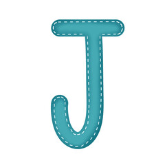 alphabet letter J