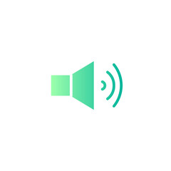 volume up gradient icon