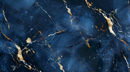 Black marble luxury, deep ocean color with glow in the dark streaks, full focus, website background, design template