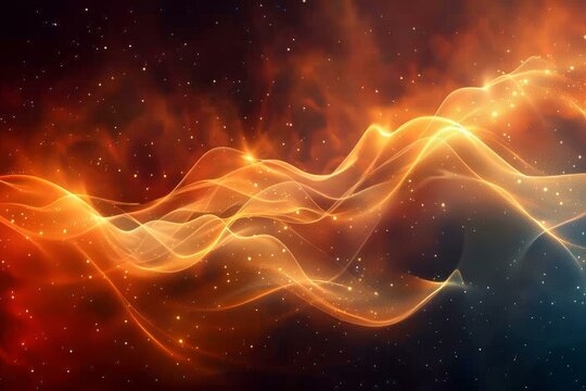 Golden Cosmic Waves
