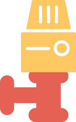 Thermostatic Head Vector Icon