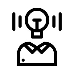 brand awareness line icon