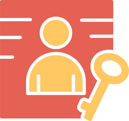 Business Key Vector Icon