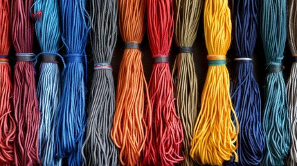 Vibrant cross stitch kits  colorful threads and simple patterns for diy crafting