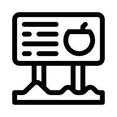 information line icon