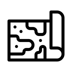 map line icon