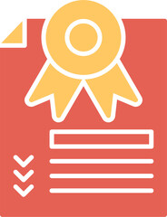 Diploma Vector Icon