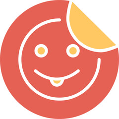 Sticker Vector Icon