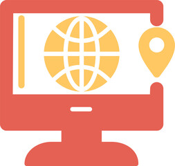 Fototapeta premium GPS Vector Icon