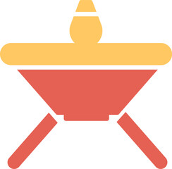Decoration Table Vector Icon