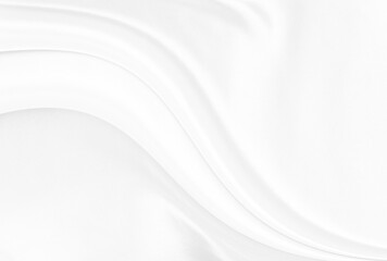 White gray satin texture that is white silver fabric silk background with beautiful soft blur pattern natural.