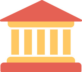 Parthenon Vector Icon