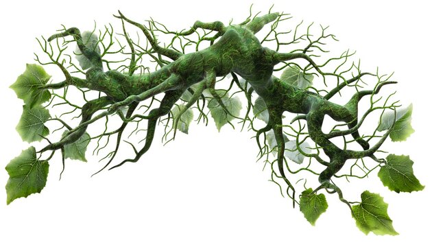 Green Veins Unveiled: Beauty in Simplicity, clarity, nature, patterns