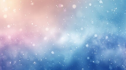 Winter-inspired background with flowing gradients misty overlays and twinkling lights backdrop