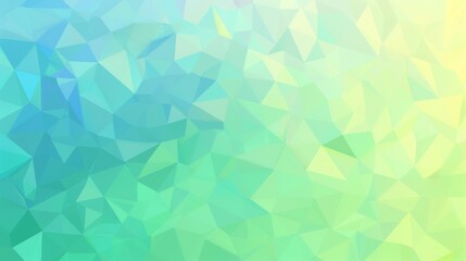Obraz premium green and blue colors, vector illustration of a low poly background, a lowpoly geometric texture, and a polygonal pattern, flat design 