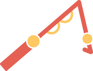Fishing Pole Vector Icon