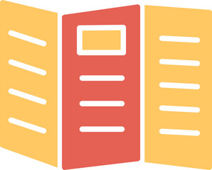 Brochure Vector Icon