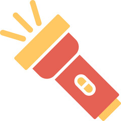 Flashlight Vector Icon