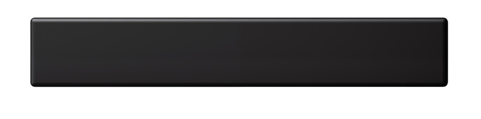 black rectangular soundbar device