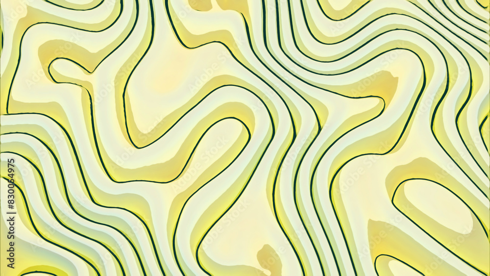 Canvas Prints abstract beauty liquid wavy pattern. design. gradient curving lines looking like liquid texture.