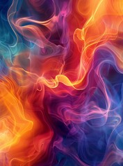 Fototapeta premium High Resolution Fractal Art Background