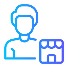 franchisor gradient icon