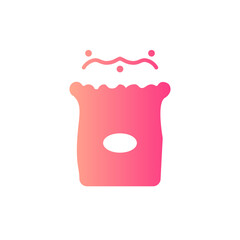 popcorn gradient icon