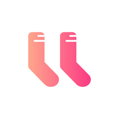 socks gradient icon