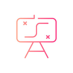 strategy gradient icon