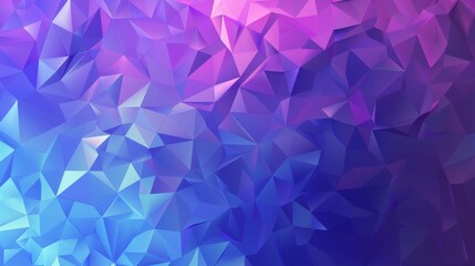 Fototapeta premium Purple and blue colors, vector illustration of a low poly background, a lowpoly geometric texture, and a polygonal pattern, flat design
