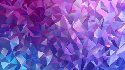 Purple and blue colors, vector illustration of a low poly background, a lowpoly geometric texture, and a polygonal pattern, flat design