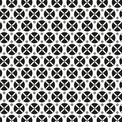 Black and white architectural seamless pattern 