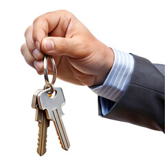 Keys in hand
