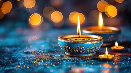 beautiful holy month eid mubarak background with copy space  