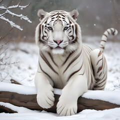 white bengal tiger
