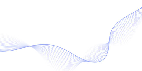 Technology abstract wave lines on white background Vector wavy lines pattern smooth curve flowing dynamic blue gradient background. futuristic graphic energy sound waves technology concept.
