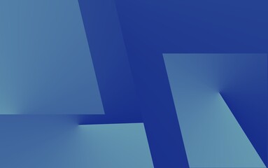 Blue color background in abstract model.
