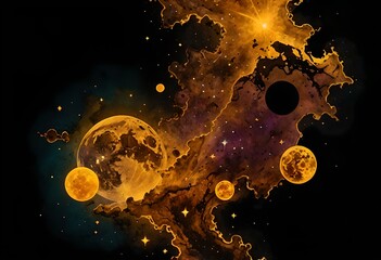 abstract background with space