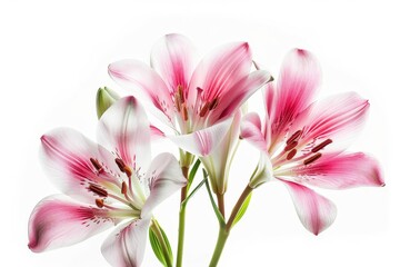 Naklejka premium Realistic photograph of a complete Wall decals,solid stark white background, focused lighting