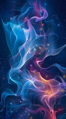 Obraz premium Colorful Nebulae in Space